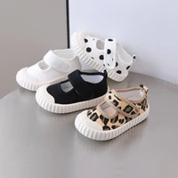 kids shoes girls shoes children cute sweet canvas casual shoes fashion leopard plaid soft flats girls toddler girls shoes 21 32