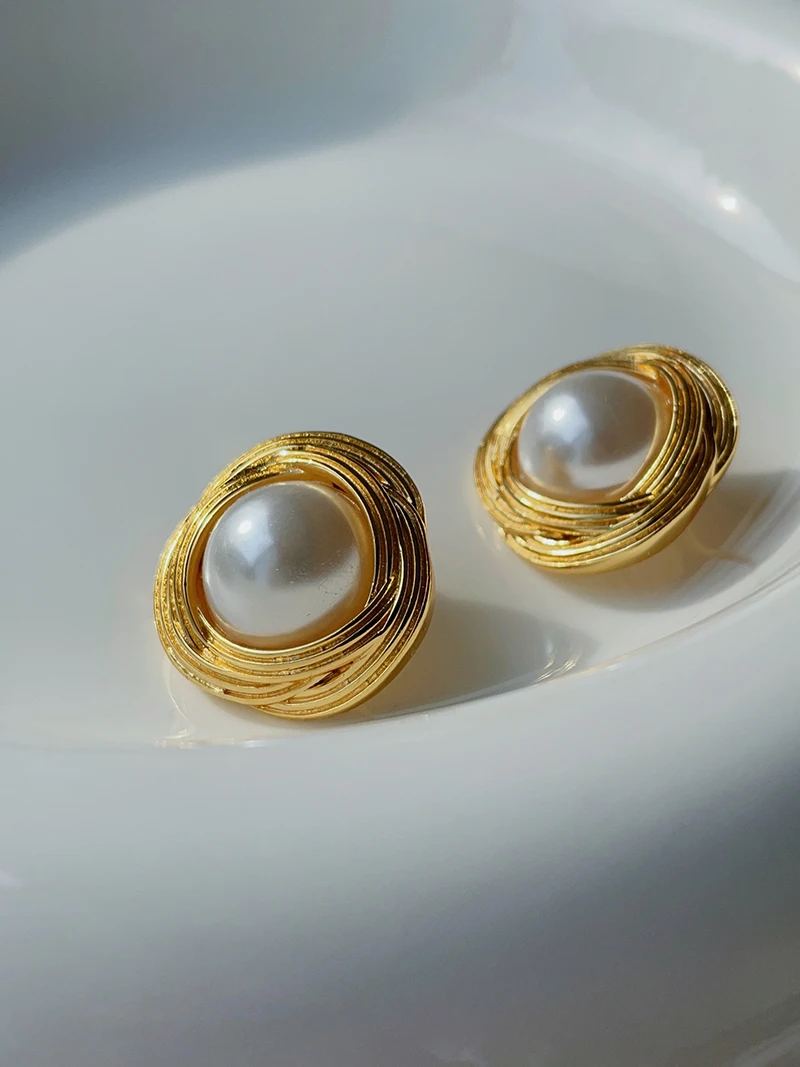 

Жемчужные серьги в стиле ретро, висячие серьги, серьги, серьги для пожилых