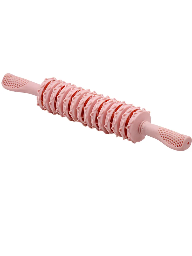 

1Pcs Portable 14-Wheel Massage Roller Massage Stick Anti Cellulite Slimming Body Massager Stick For Arm Back Neck Muscle Tissue