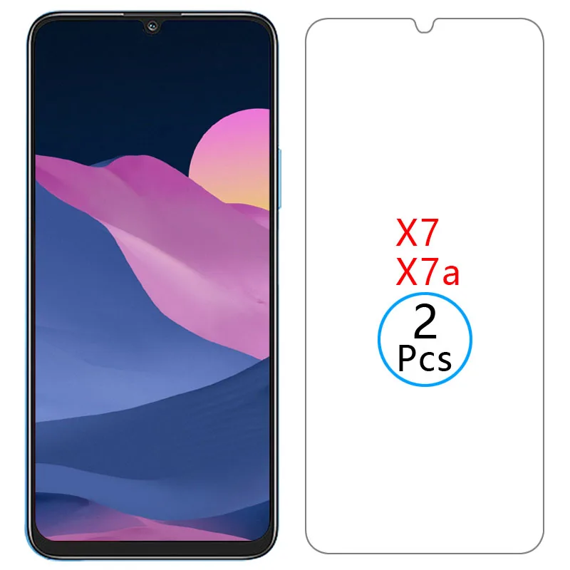 Фото Чехол для телефона Honor X7 X7A из закаленного стекла, задняя крышка 360° для Honor X7, Honor X7A, X7, 7A, 7X, XA7, 7XA, A7X, 4G, 5G №1