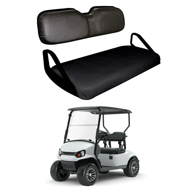 1Set Golf Cart Front Seat Bottom Cover & Backrest For EZGO TXT 1994-2014 71602-G06, 71753-G07