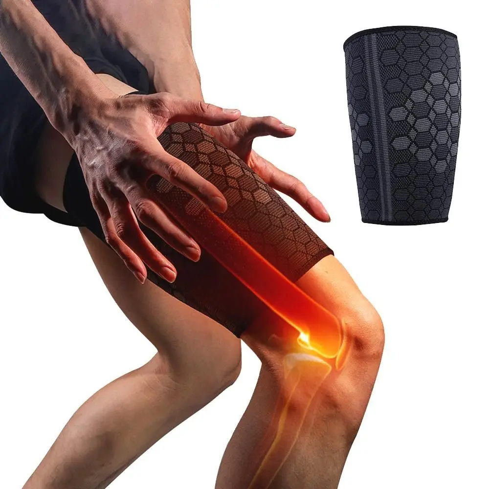 

Recovery Muscle Strain Pulled Groin Muscle Thigh Support Protector Upper Leg Sleeves Thigh Sleeves Leg Guard Brace