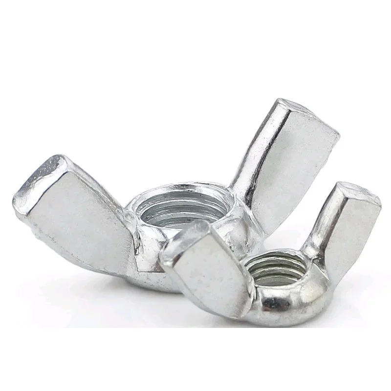 Оцинкованная углеродистая сталь гайка-бабочка BSW 5/16-18