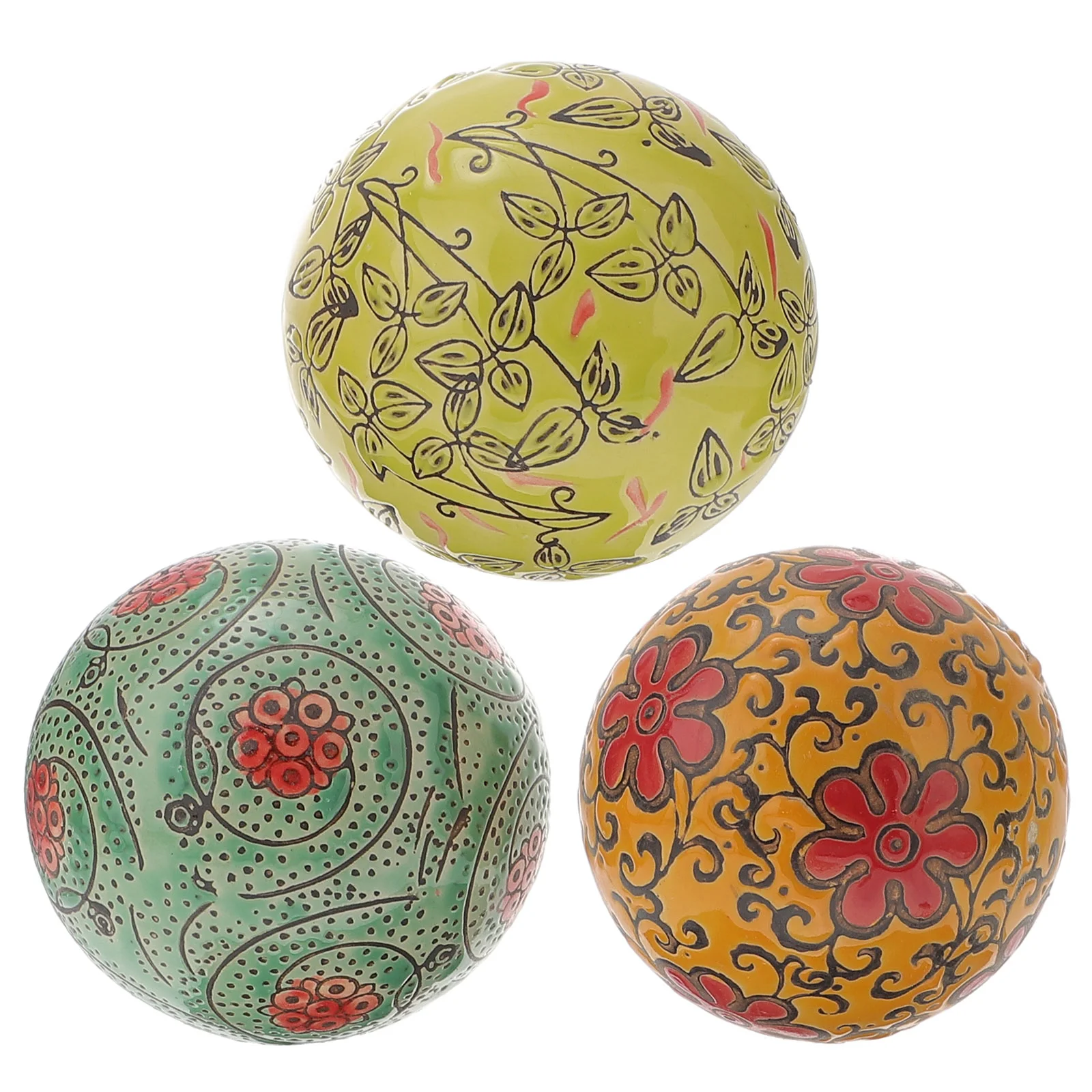 

Decorative Ceramicporcelain Orbs Spherefloating Decor Blue Globe Orb Meditation Round Fish Tankoriental Spheres White Desktop