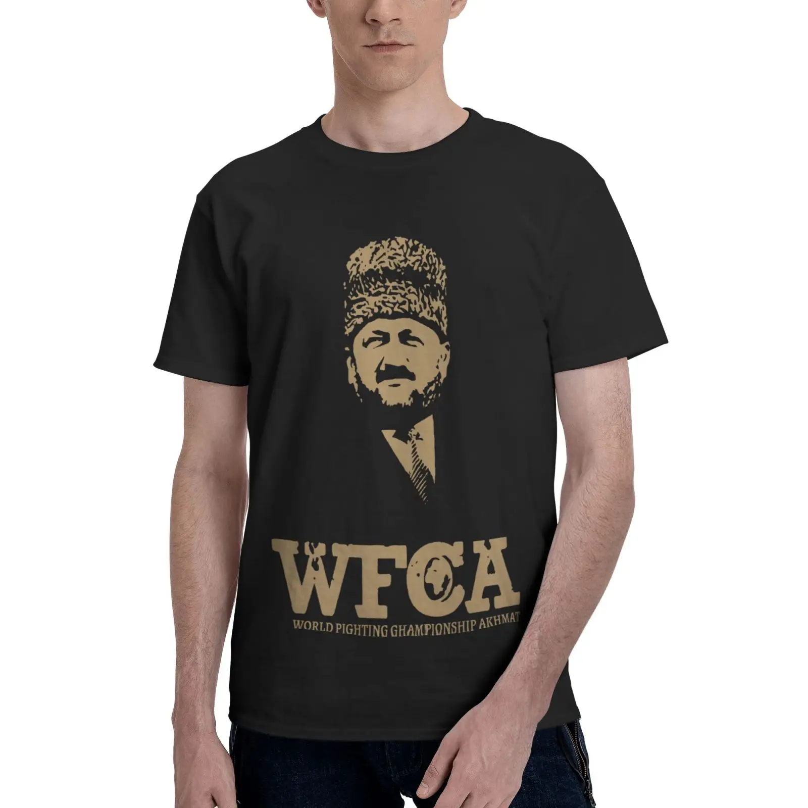 

Chechnya Wfca Akhmat Fight Club Chechen Oversized T-Shirt Women's T-Shirt T-Shirts Man Top Men's Clothes T Shirt Women Vintage