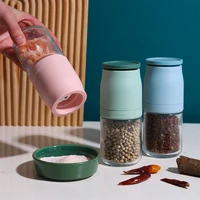 obelix manual pepper grinder salt coffee grinder seasoning bottle spice grinder glass seasoning bottle kitchen grinder gadget