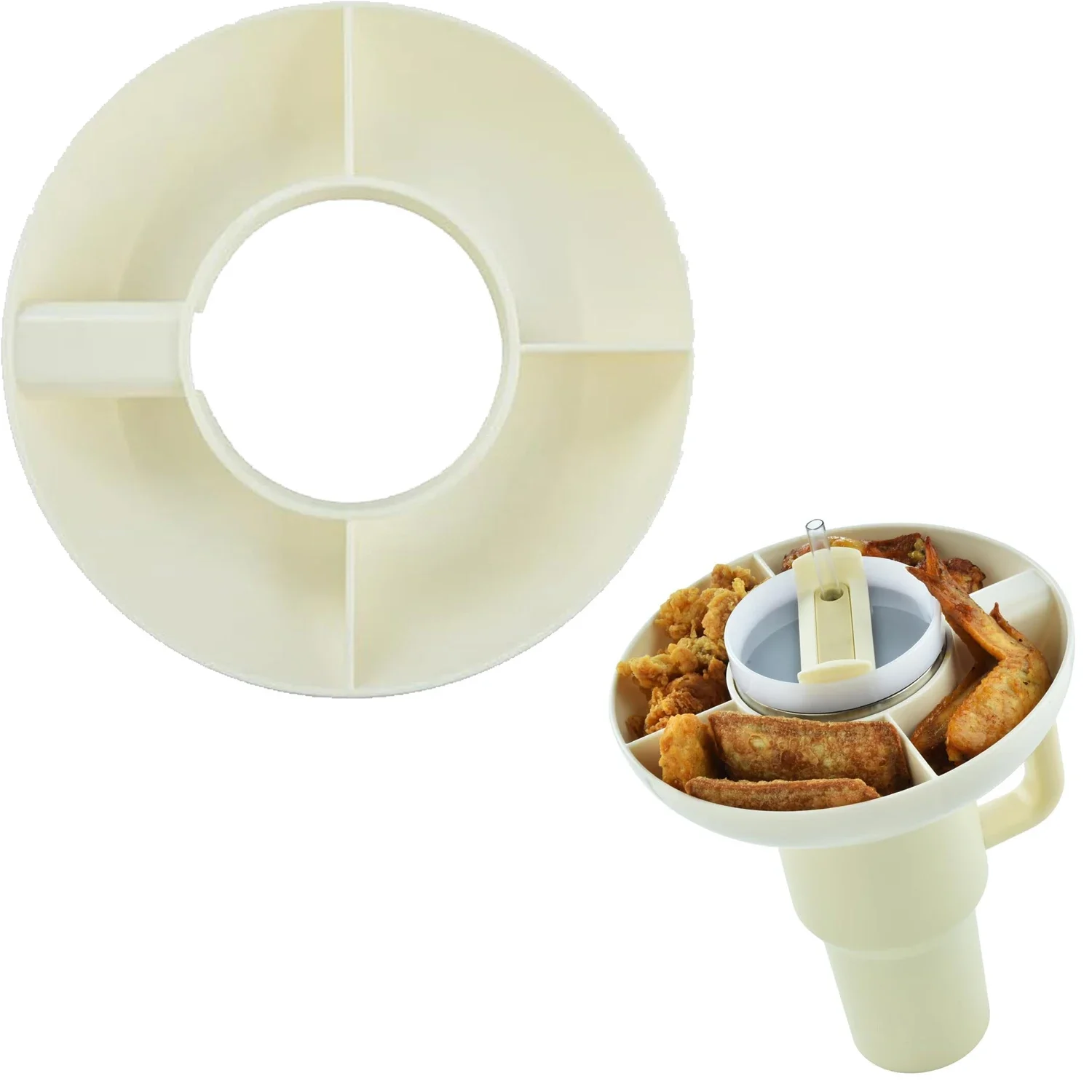 1 шт. миска для закусок 40 унций стакан Stanley с ручкой пластиковый поднос 4