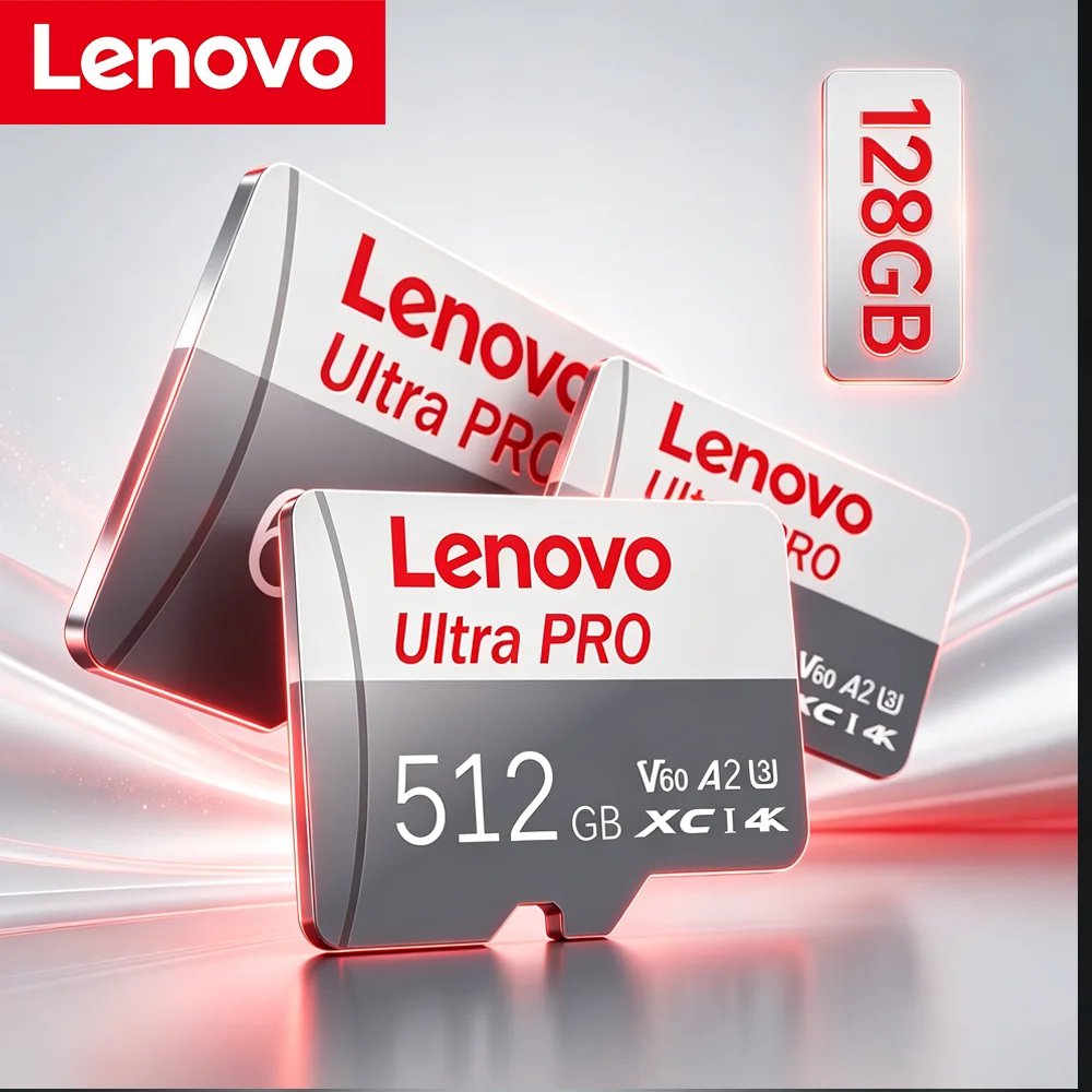 Фото Карта памяти Lenovo 512 ГБ Extreme microSDXC UHS-I с адаптером - до 190 МБ/с, C10, U3, V30, 4K, 5K, A2, Micro SD Card SanDisk №1