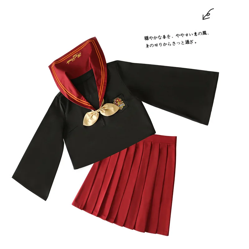 Костюм для косплея HP Slytherin девочек униформа из Гриффиндора и матросского