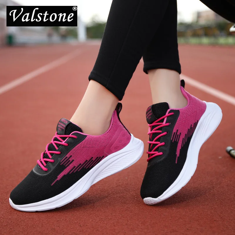 

Кроссовки Valstone женские универсальные, уличная модная дышащая обувь на шнуровке, плоская подошва, удобная износостойкая обувь, повседневные
