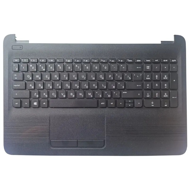 

New Russian Keyboard For HP 15-AC 15-AY 15-AF 15-BA 250 G4 255 G4 250 G5 256 G5 TPN-C125 TPN-C126 With Palmrest Upper Cover Case