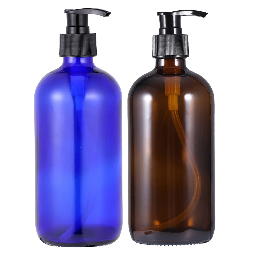 

Флакон для лосьона Янтарный с распылителем, 2 шт.