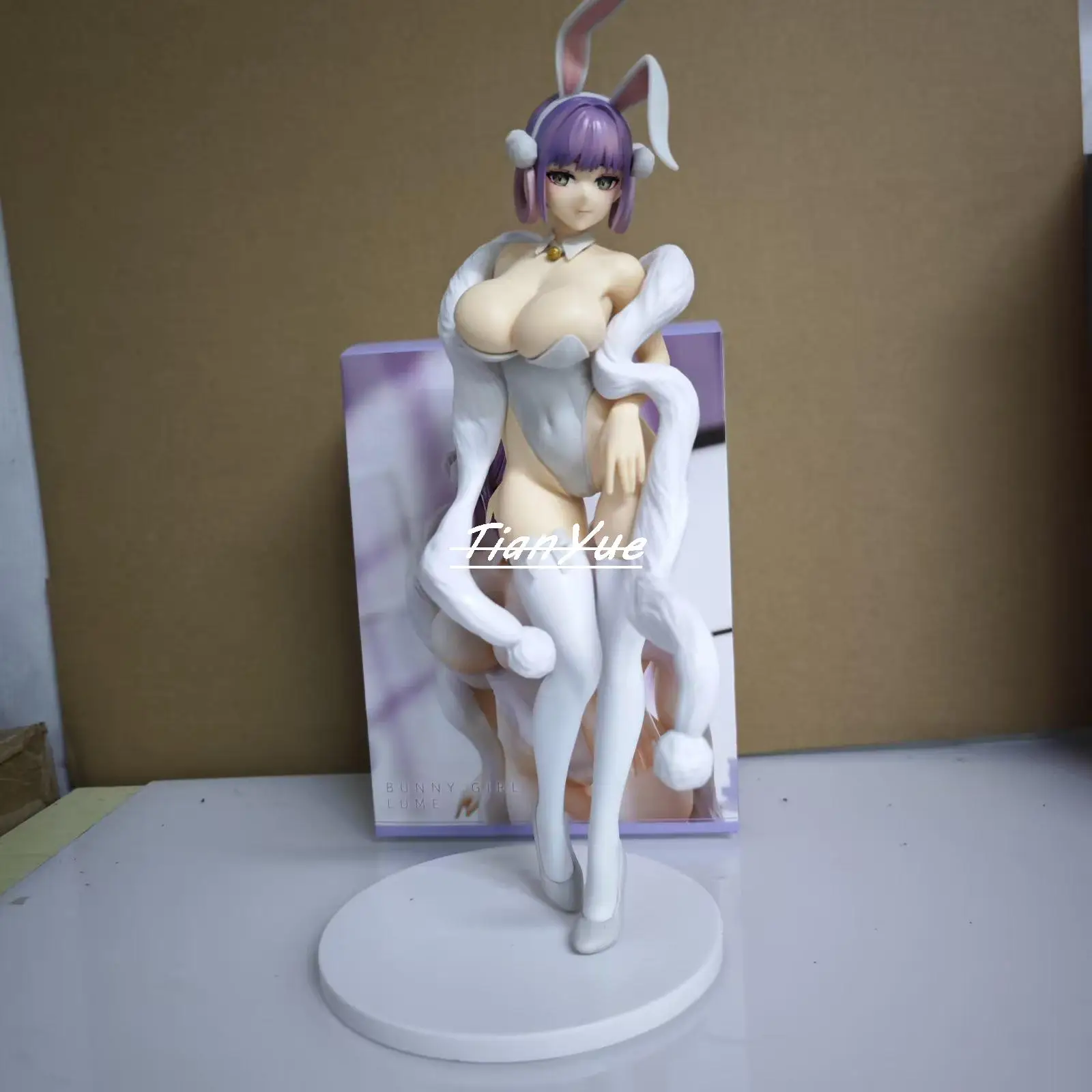 

Anime Lovely Lume White Bunny verison PVC girl Figure collection Model Toys 27CM