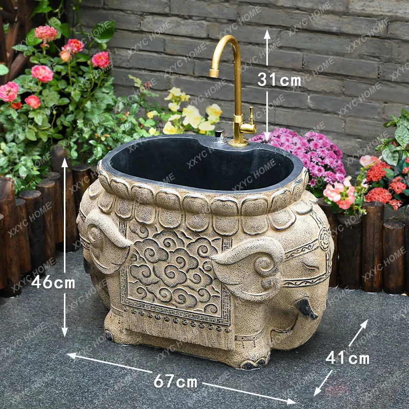 Швабра для бассейна и сада уличная раковина балкона кухни межплатформа