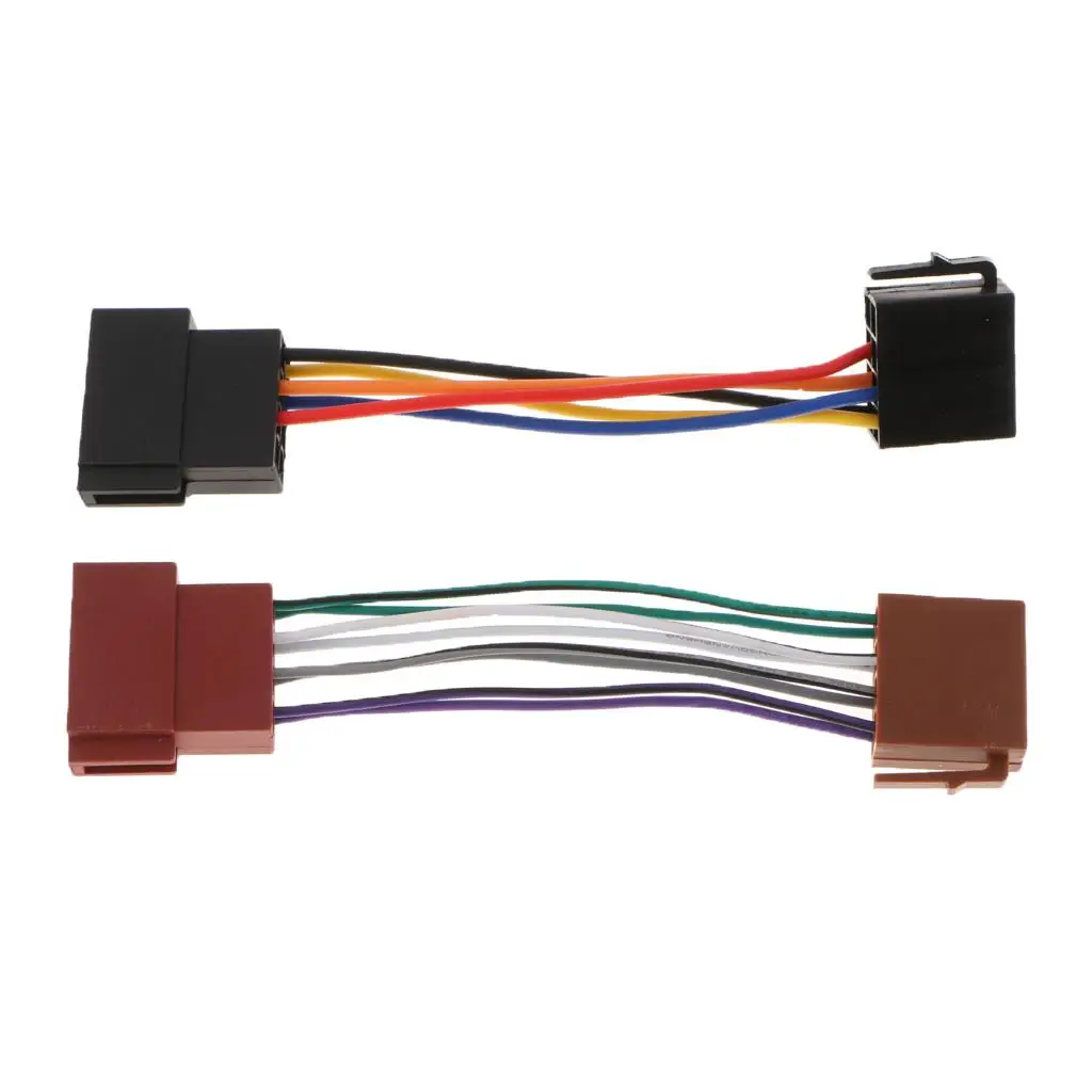 Жгут проводов радио ISO адаптер разъем для VW папа-мама 16-контактный радиоприемник