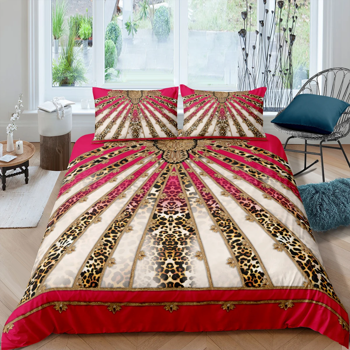 

Nordic style Colorful Floral Print Duvet Cover Teens Adults Full Queen King Size Bedding Set for Bedroom Bed Linen(NO sheet)