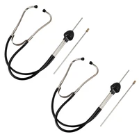 2x car stethoscope auto mechanics engine cylinder stethoscope hearing tool car engine tester diagnostic tool