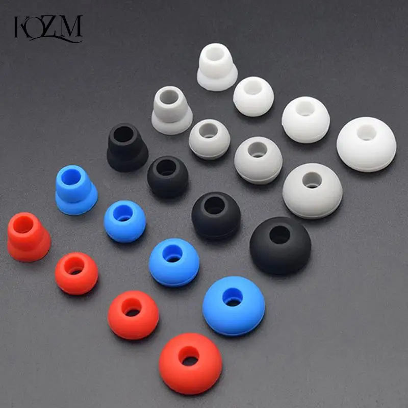 

4 Pairs In Ear Noise Isolated Soft Anti Slip Removable Earbuds Tip With Box Spared Silicone Replacement For Beats Power3