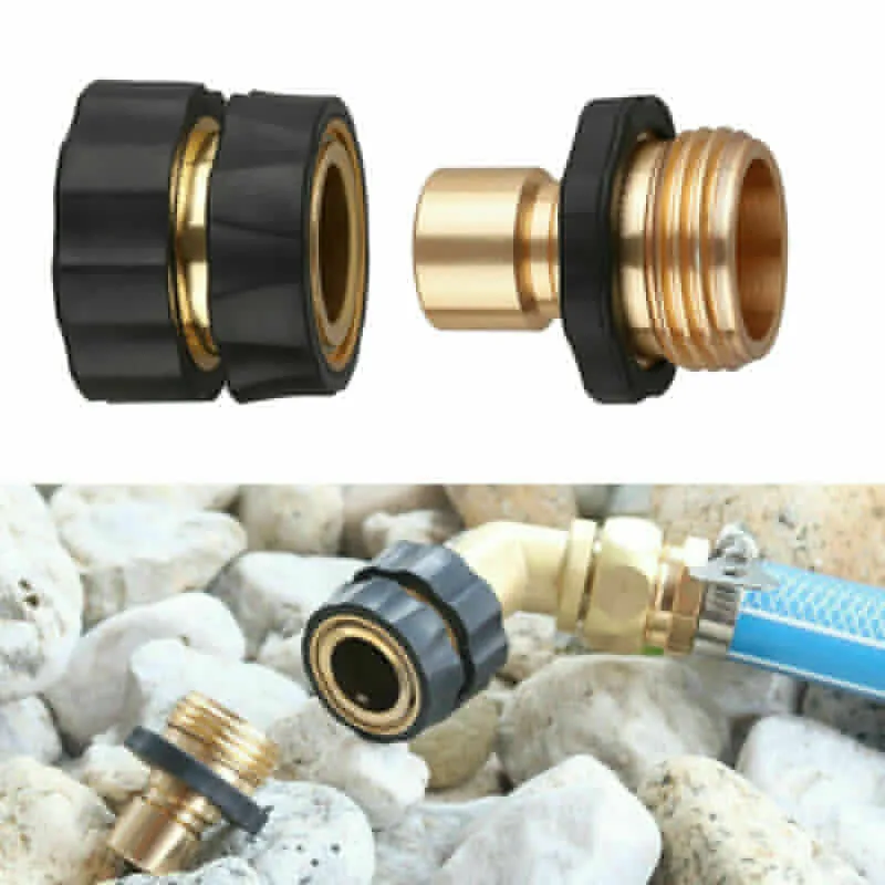 

Brass Thread Hose Water Tube Quick Connect Set Tap Adaptor Universal Garden Quick Connector Garden Watering Tool Drop Shipping