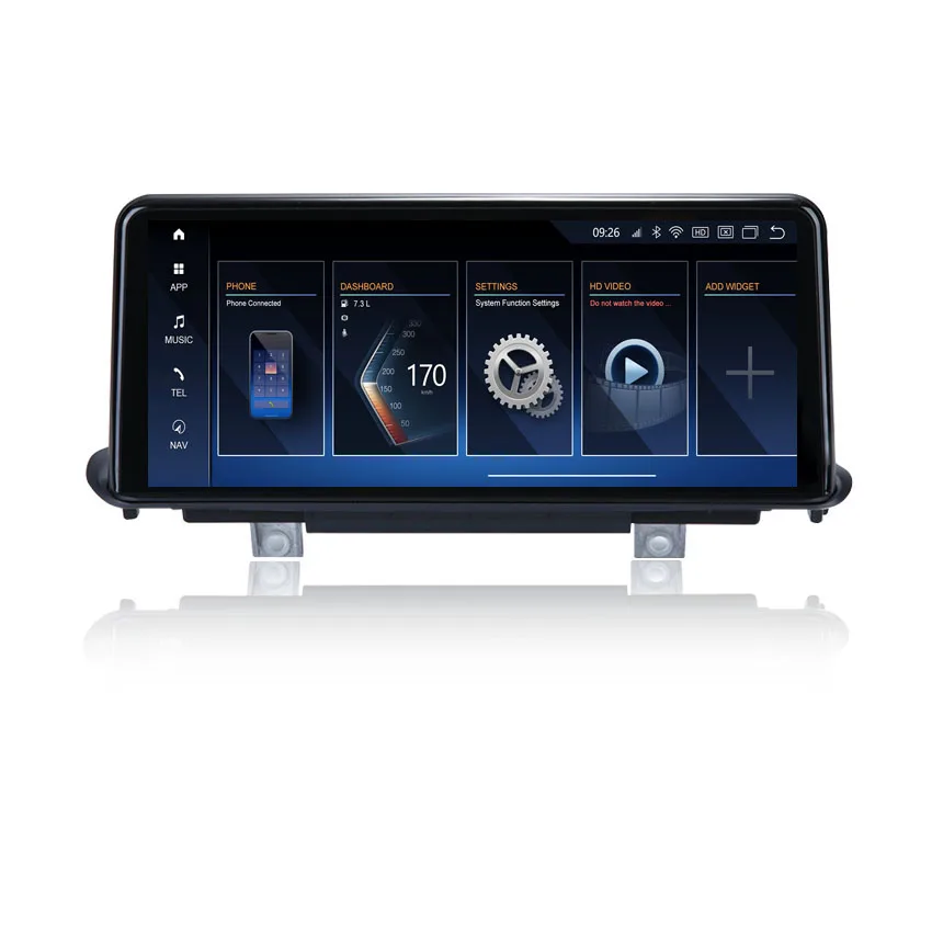 Автомобильная система Android 13 0 4 Гб ОЗУ 64 ПЗУ с Carplay Wi-Fi Bt Usb аудио видео Gps-навигатор