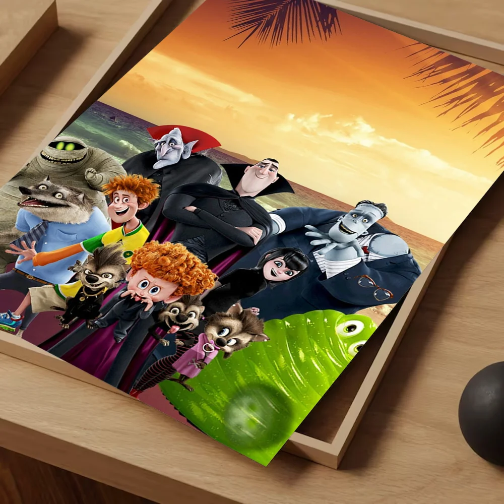 Плакат с рисунком H-Hotel T-Transylvania высококачественная цифровая печать на белой