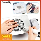 Встраиваемый Настольный пылесос для всасывания пыли для ногтей, пылеуловитель для ногтей, маникюрный аппарат, гель для ногтей, устройство вакуумный удалитель