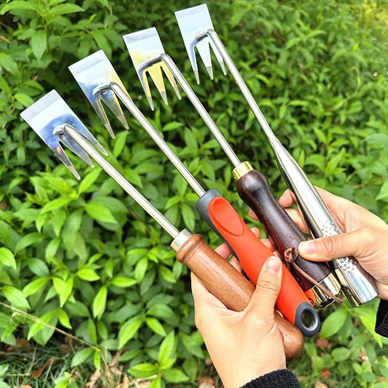 

Garden Hand Weed Puller Weeder Tool Rooting Shovel Lawn Grass Remover Rake Weed Removal Tool Hand Tools Loose Soil