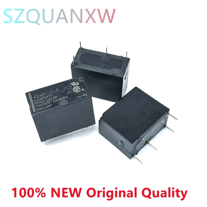 

5 шт. небольшие силовые реле JQ1AP JQ1AP-12V-F JQ1AP-5V-FAJQ8341F 10A 250 В JQ1AP-12V 4PIN