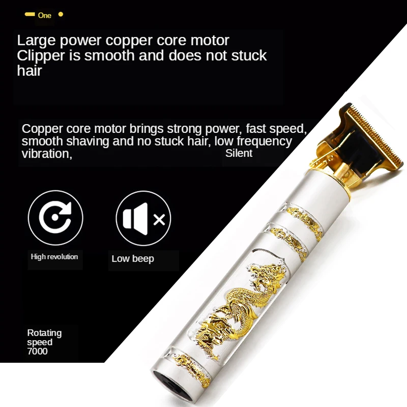 

T9 USB Professional Hair Clipper Electric hair trimmer Cordless Shaver Beard Trimmer 0mm Men Barber Hair Cutting Machine for men