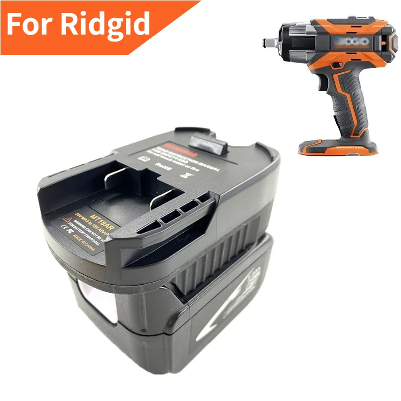 For Makita 18v Li-ion Battery Convert To For Ridgid/aeg 18v Lithium Battery Power Drills