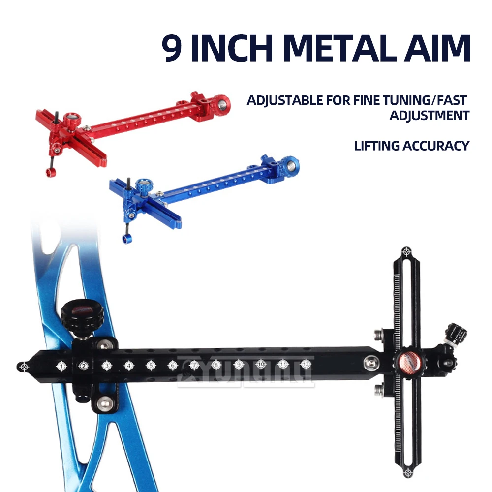 Металлический Рекурсивный лук для соревнований по стрельбе из лука длиной 9