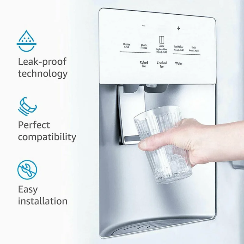 Замена фильтра для воды в холодильнике GENUINE GE REFRIGERATOR XWF совместимая с GBE21 GDE21 GDE25 GFE24