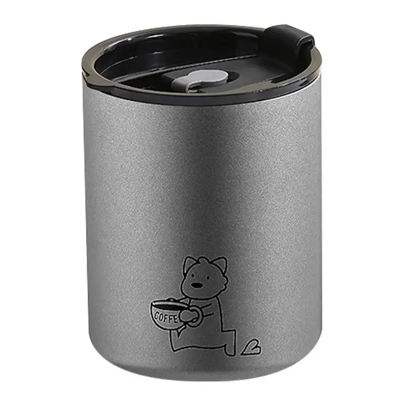 With Straw Portable Thermos With Straw Coffee Thermo