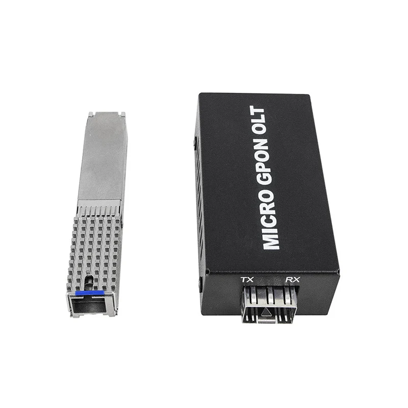 Фото Новое поступление Micro GPON OLT Stick с одним портом FTTH FTTx 1,25G 2,5G SFP Мини портативный OLT для FTTH оптоволокна №2
