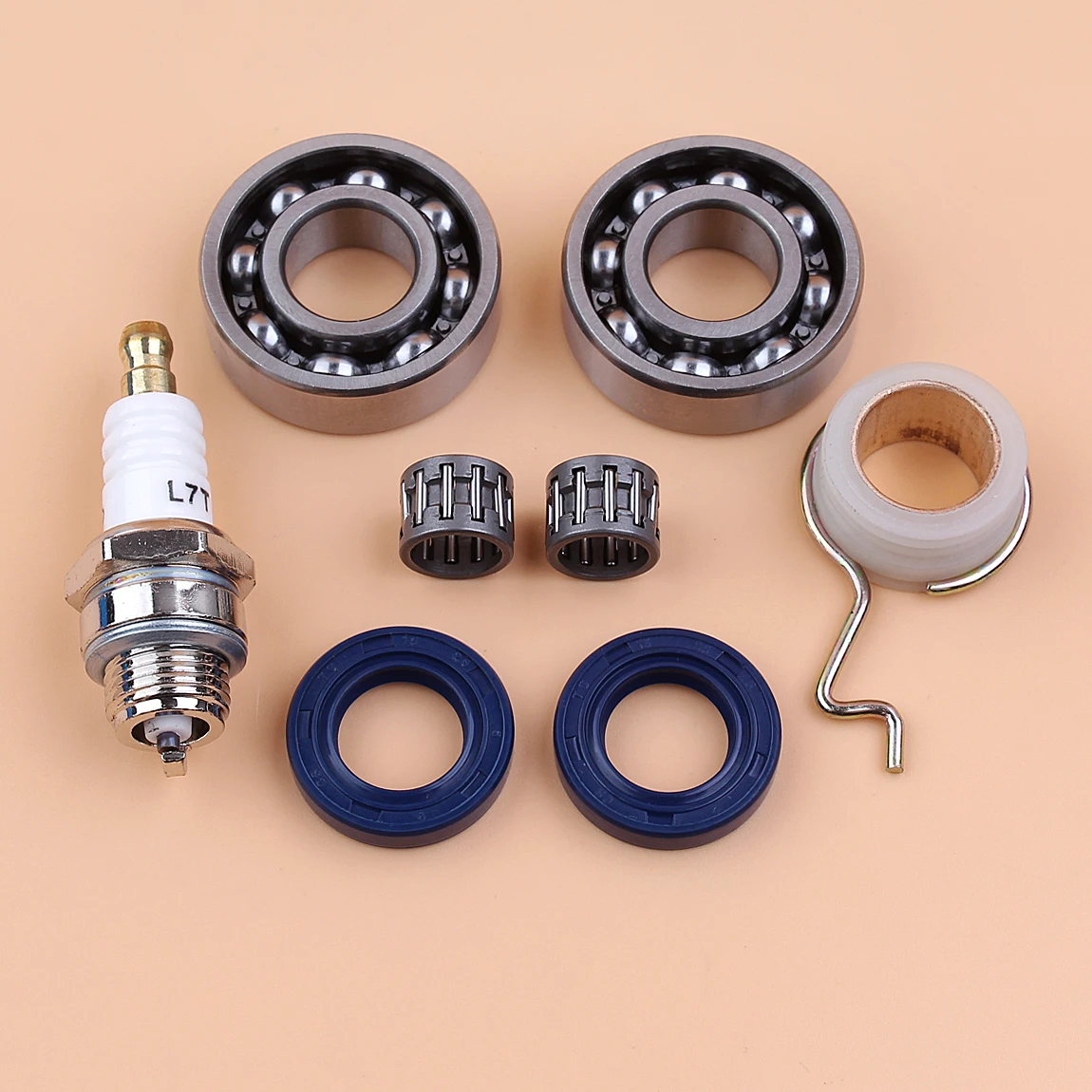 

Crank Crankshaft Ball Needle Bearing Oil Seal Worm Gear Set For Stihl 021 023 025 MS210 MS230 MS250 # 6202 Chainsaw