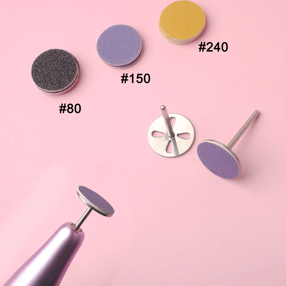 60 шт./коробка пилки для педикюра 20 мм 80/150/24