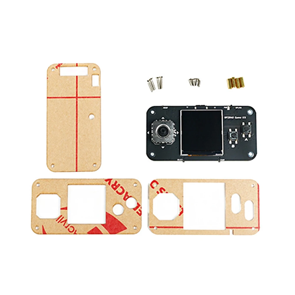 

RP2040 Game Kit for Raspberry Pi RP2040 PICO Mini Game Console DIY with 1.54-Inch IPS LCD
