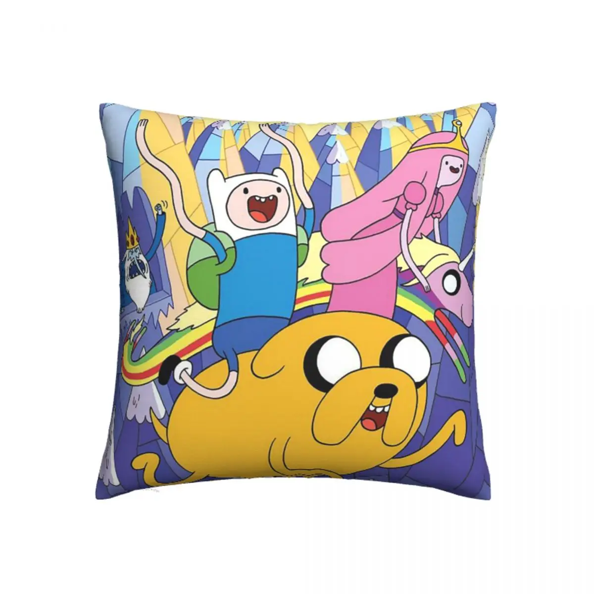 

Adventure Time Kids Pillowcase Polyester Cushion Cover Decorative cartoon anime Pillow Case Cover Bedroom Drop Shipping 40*40cm