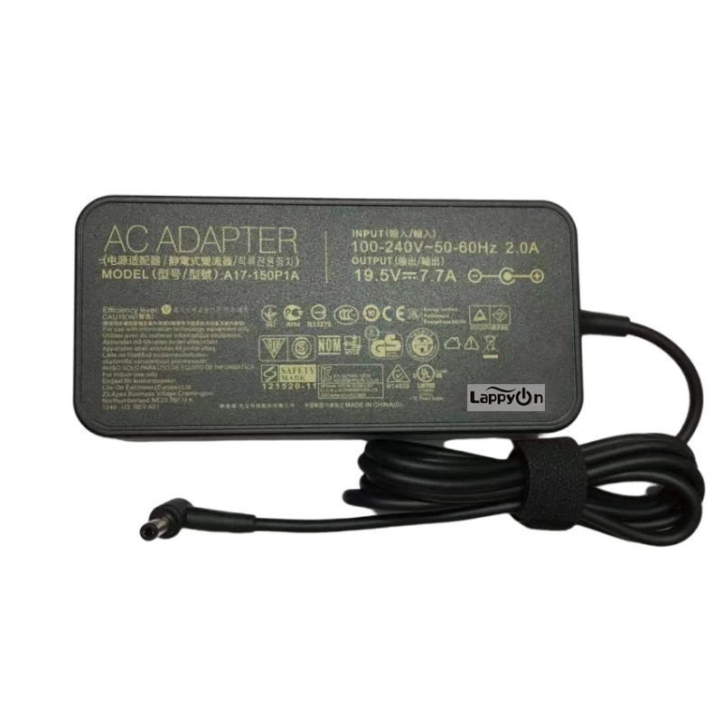 

19.5V 7.7A 150W AC Adapter Charger For ASUS ROG GL503V GL552VL GL551V GL703V GL703 VX7SX-DH71