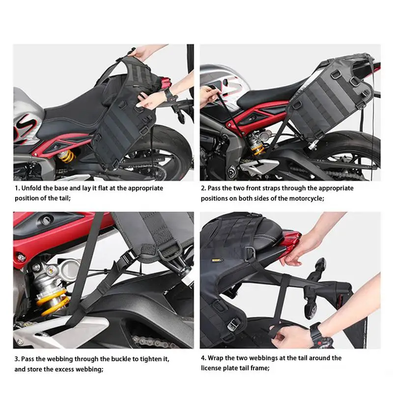 Сумка для мотоцикла топливный бак жилет монтажная база масляного бака седельная