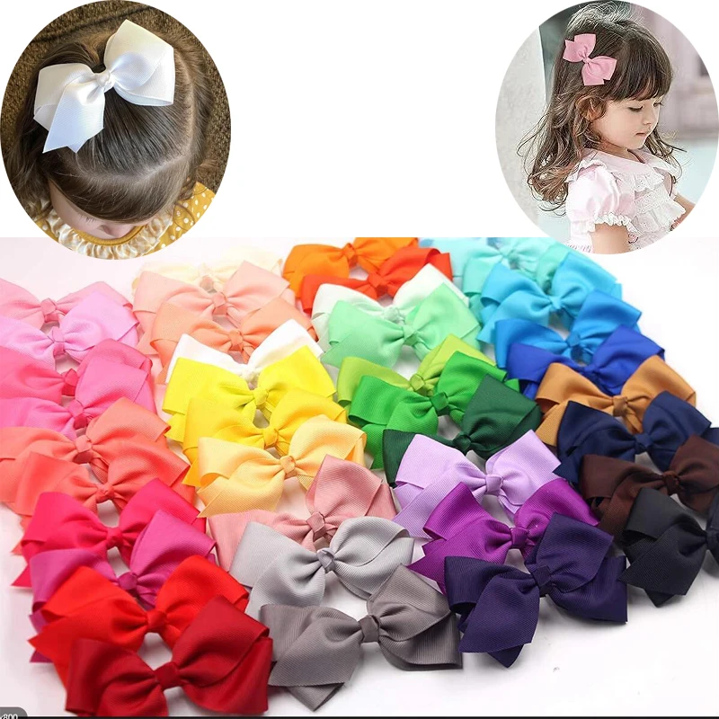 40 шт./4 дюйма шпильки-Аллигаторы для девочек