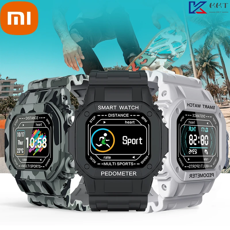

XIAOMI I2 Premium Smart Watch Men Outdoor Sports Fitness Tracker Heart Rate Weather Call Reminder Women Watch for IOS Android