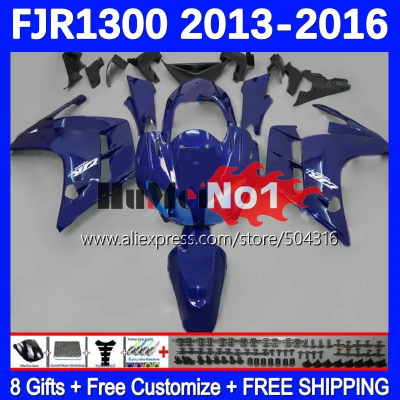 

Body For YAMAHA FJR1300A blue glossy FJR-1300 FJR-1300A FJR 1300 A CC 160MC.41 FJR1300 13 14 15 16 2013 2014 2015 2016 Fairing