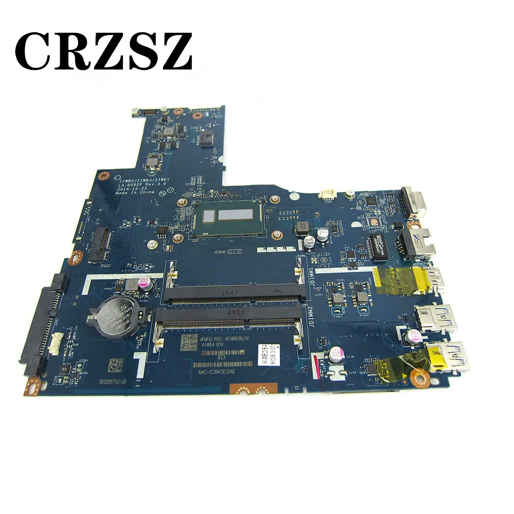 Материнская плата для ноутбука модель CSRZSZ Lenovo 5B20K57122 с искусственным процессором
