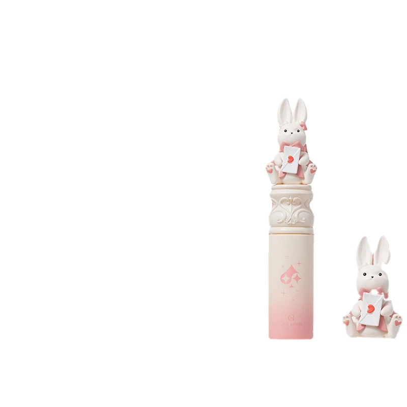 

Лак для губ в виде кролика, грязевая помада, подарочный набор, персик, молоко, чай, цвет 520 для девушки