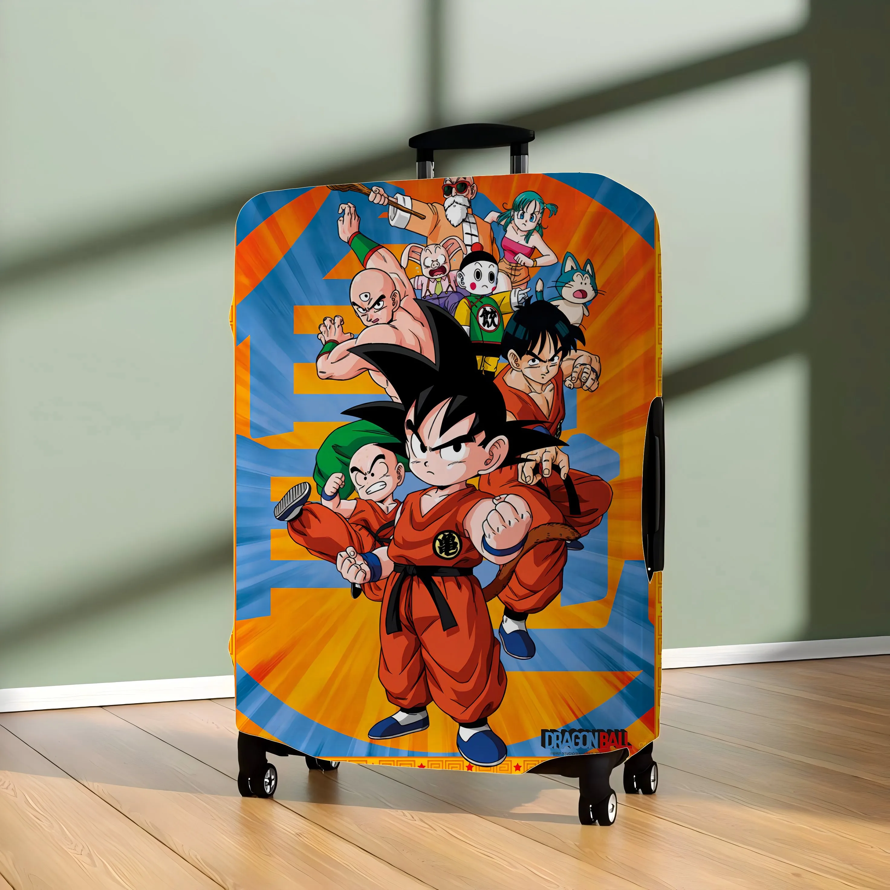 Чехол для багажа Son Goku сумка хранения защита чемодана Dragon Ball дорожные аксессуары