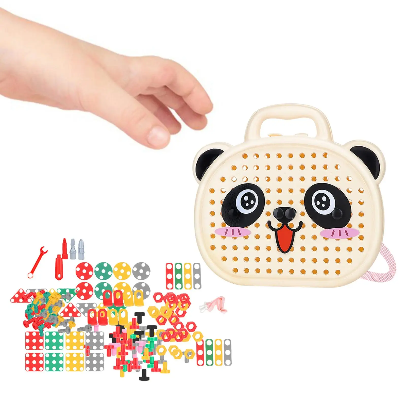 

Montessori Screw Nuts Toys Toy Fine Motor skills Tool Early Educational Toys tool