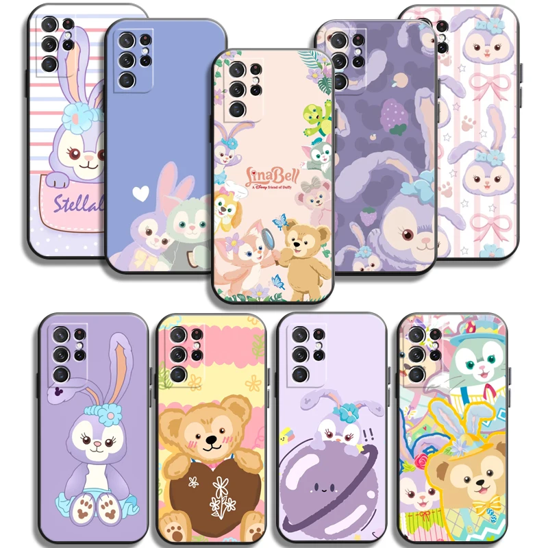

Disney StellaLou Phone Cases For Samsung Galaxy A31 A32 A51 A71 A52 A72 4G 5G A11 A21S A20 A22 4G Back Cover Carcasa Funda