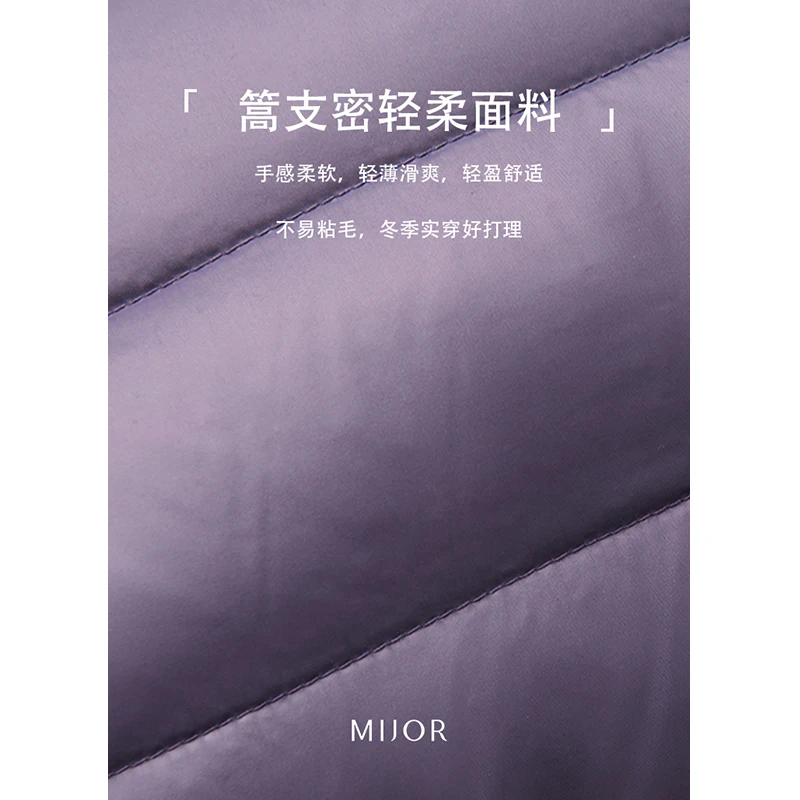 New Hooded Down Jacket Women  90%  White Goose Down  Casual  Winter Thin Coat Women  Casacos De Inverno Feminino