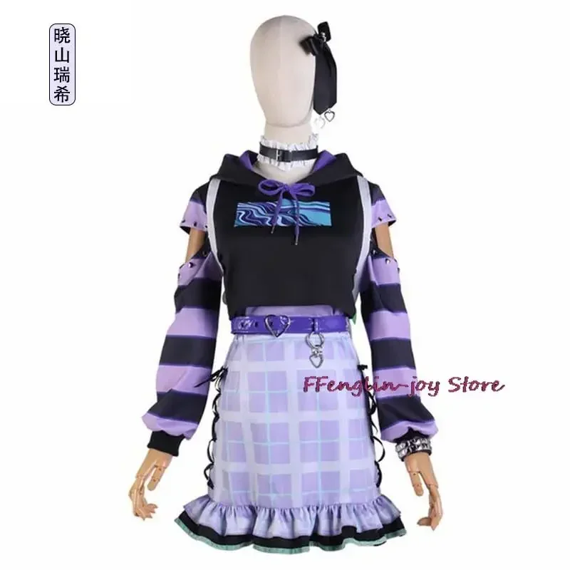 Project Sekai красочные сценические костюмы для косплея Asahina mafumiyuki yoisaki Kanade Shinonome Ena